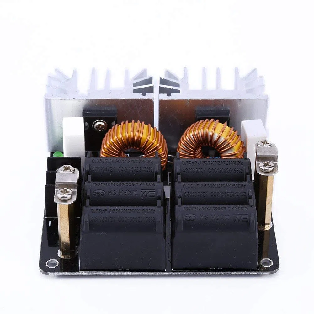Modulo Scheda Riscaldamento A Induzione A Bassa Tensione 1000W Zvs 12V-48V Riscaldatore Conduttore Posteriore Diy Ottone Bobina