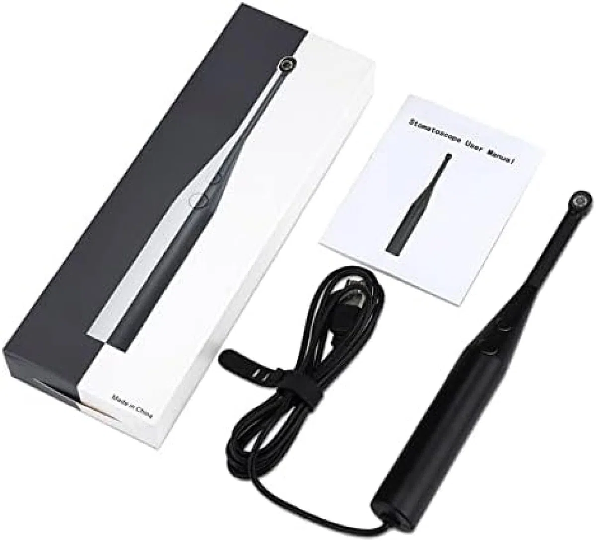 Telecamera Orale Dentale, endoscopio intraorale Wireless Cure odontoiatriche 3 in 1 Lente d'Ingrandimento Dentale per endoscopio per Fotocamera Dentale USB per PC iOS Android
