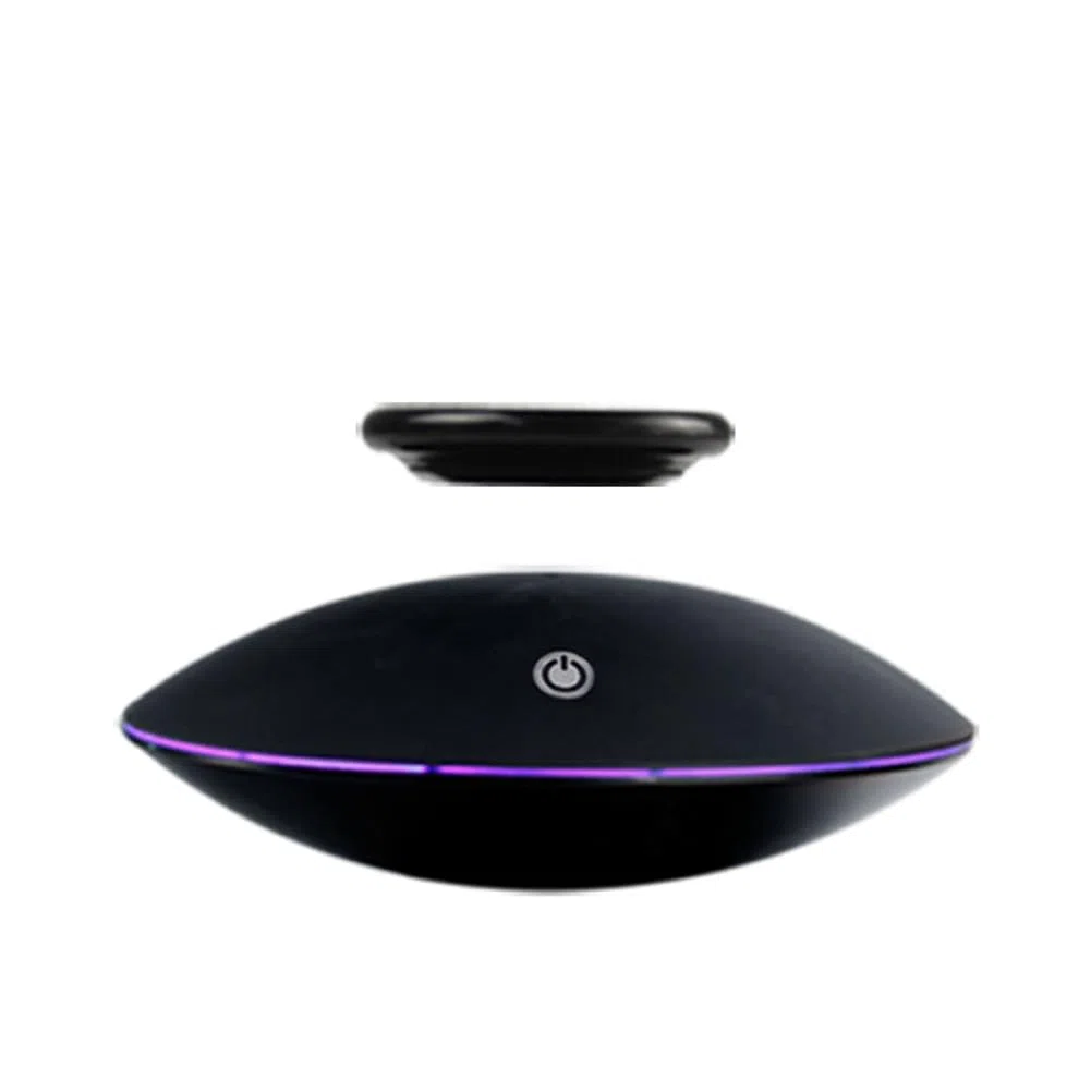 Supporto per display a levitazione magnetica, rotazione a 360°, capacità di 300 G, per appassionati di tecnologia, spina UE.