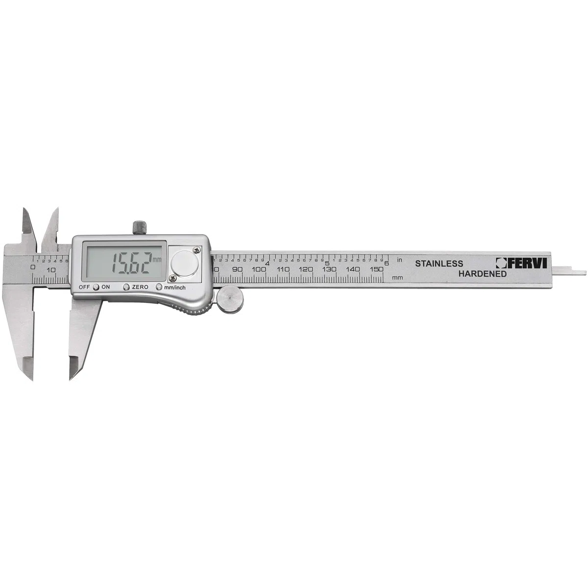CALIBRO ELETTRONICO DIGITALE INOX FERVI C033