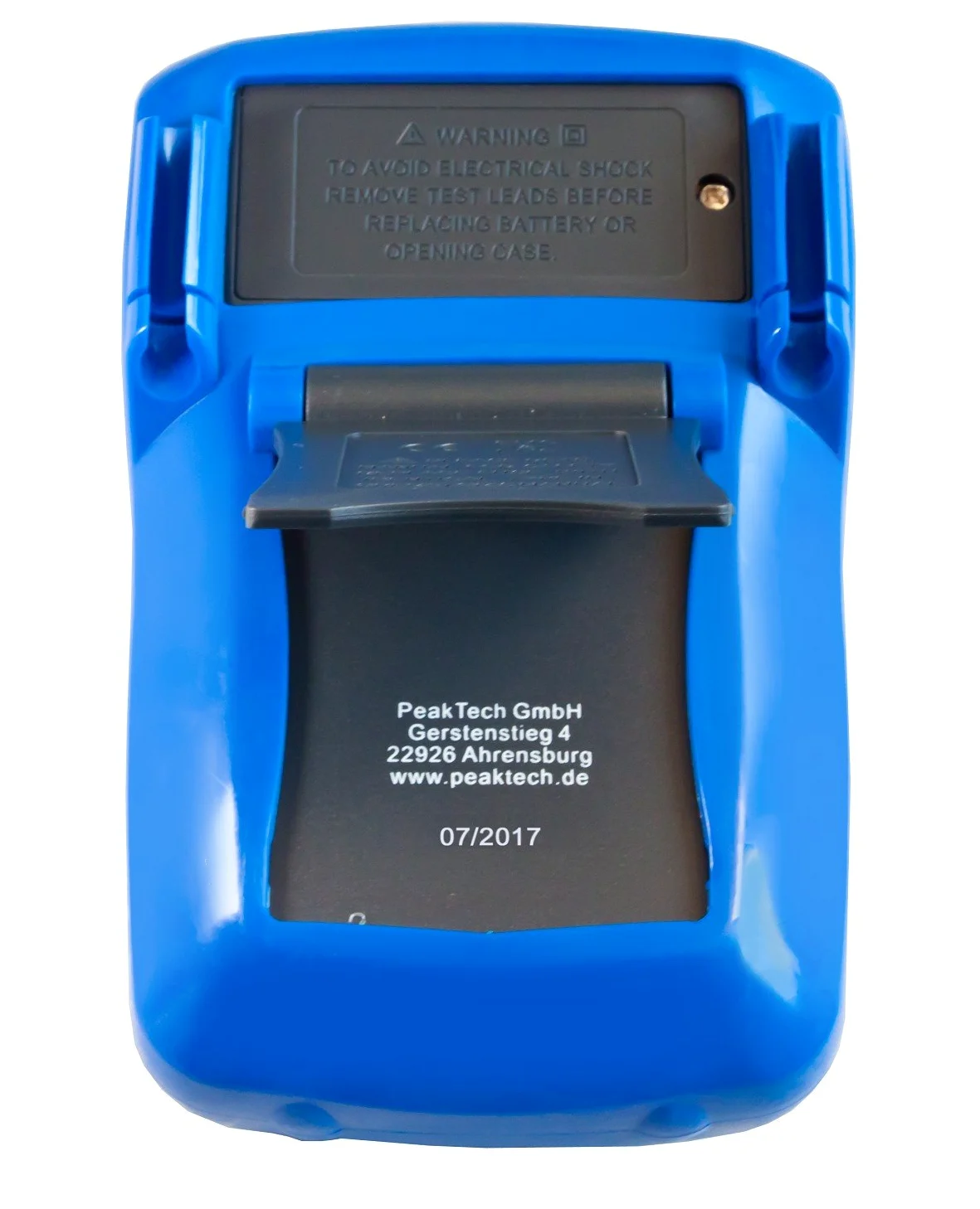 Voltmetro analogico PeakTech P 3202; Cat III 600V; max. 500V AC/DC; 0, 1V/ 2,5V/ 10V/ 50 V/ 250V/ 500V DC e 10V /50V/ 250V/ 500V AC; strumento analogico per casa, auto, barca, moto e hobby