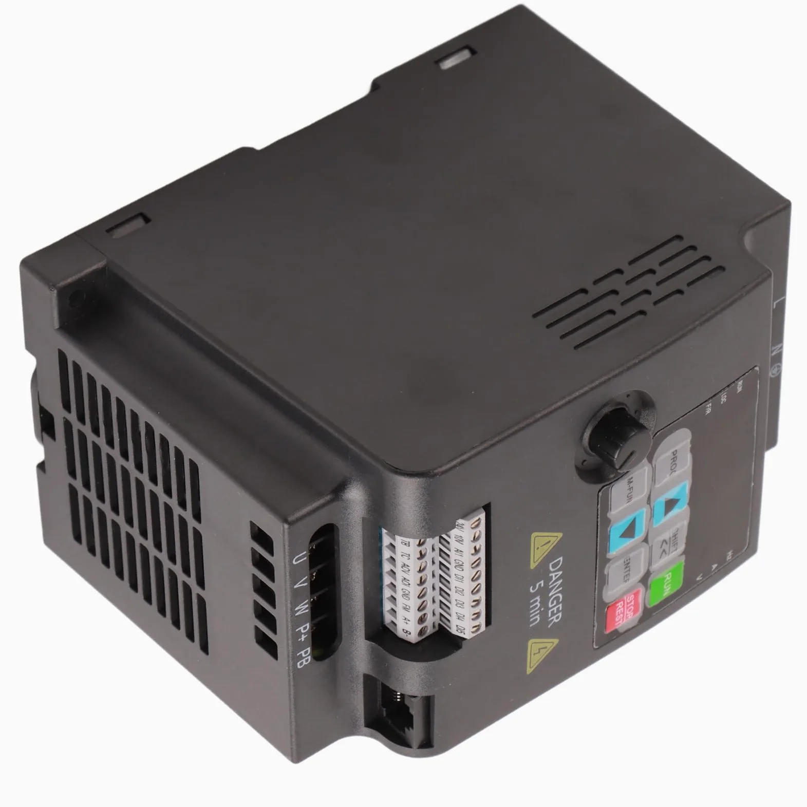 Convertitore di Frequenza SKI780 0,75kW 220V 380V, Inverter Universale per Motore Elettrico con Regolazione Velocità, VFD Mini per Pompe e Compressori, 110x85x142mm