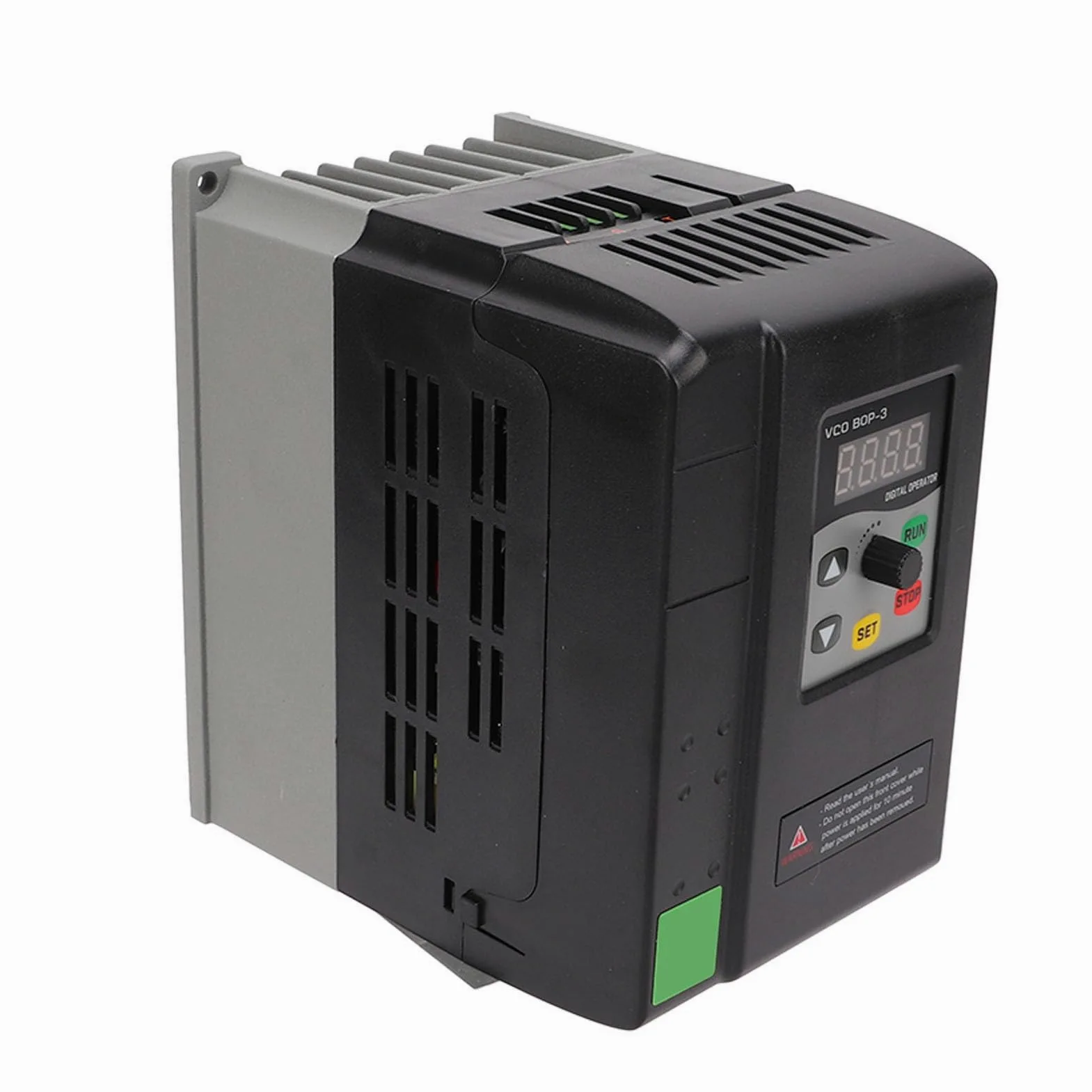 YWBL-WH Convertitore di Frequenza del Motore con Display Digitale VFD a Frequenza Variabile del Motore, Inverter a Frequenza Variabile con Ingresso Trifase 380-440 V (0,75 kW)