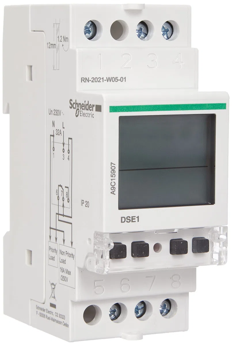 – Contattore scaricatore dse1 monofase – 1 via