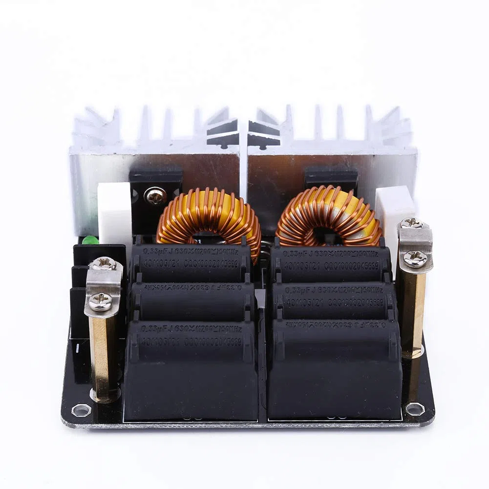 Modulo Scheda Riscaldamento A Induzione A Bassa Tensione 1000W Zvs 12V-48V Riscaldatore Conduttore Posteriore Diy Ottone Bobina