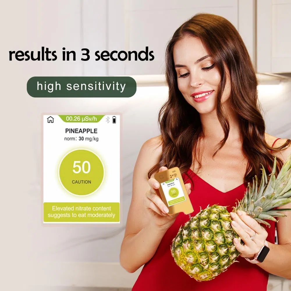 Greentest Eco 5 + contatore di nitrati per pesci Geiger contatore di nitrati per frutta, verdura, carne e acqua TDS tester di radiazione contatore Geiger contatore di radiazioni dosimetro
