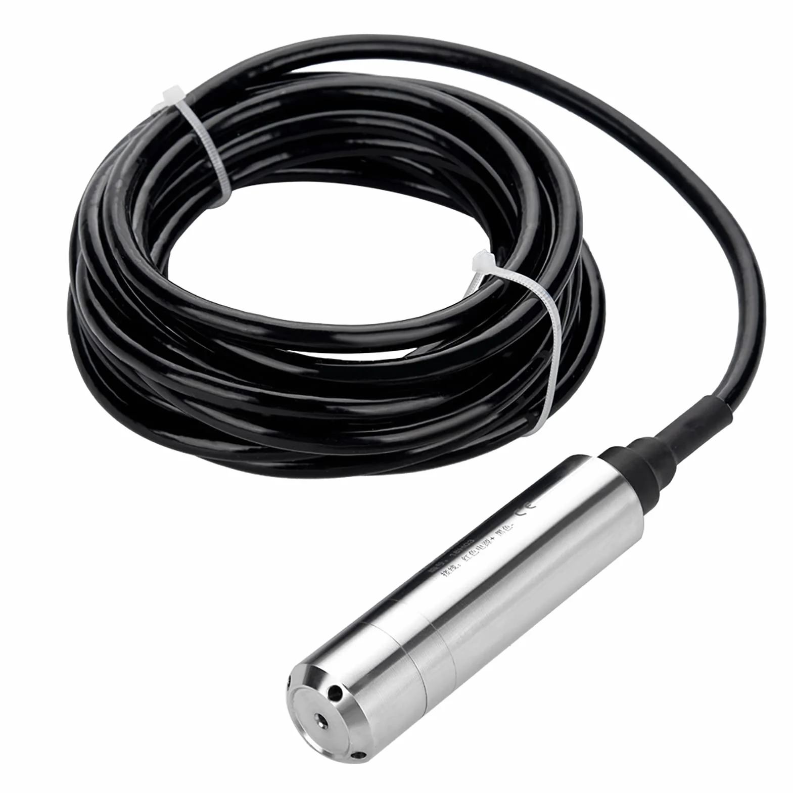 Sensore Di Livello 4-20mA Sommergibile Alta Precisione Trasmettitore Livello Liquido Acqua Serbatoio 0-5m Display Dc24V