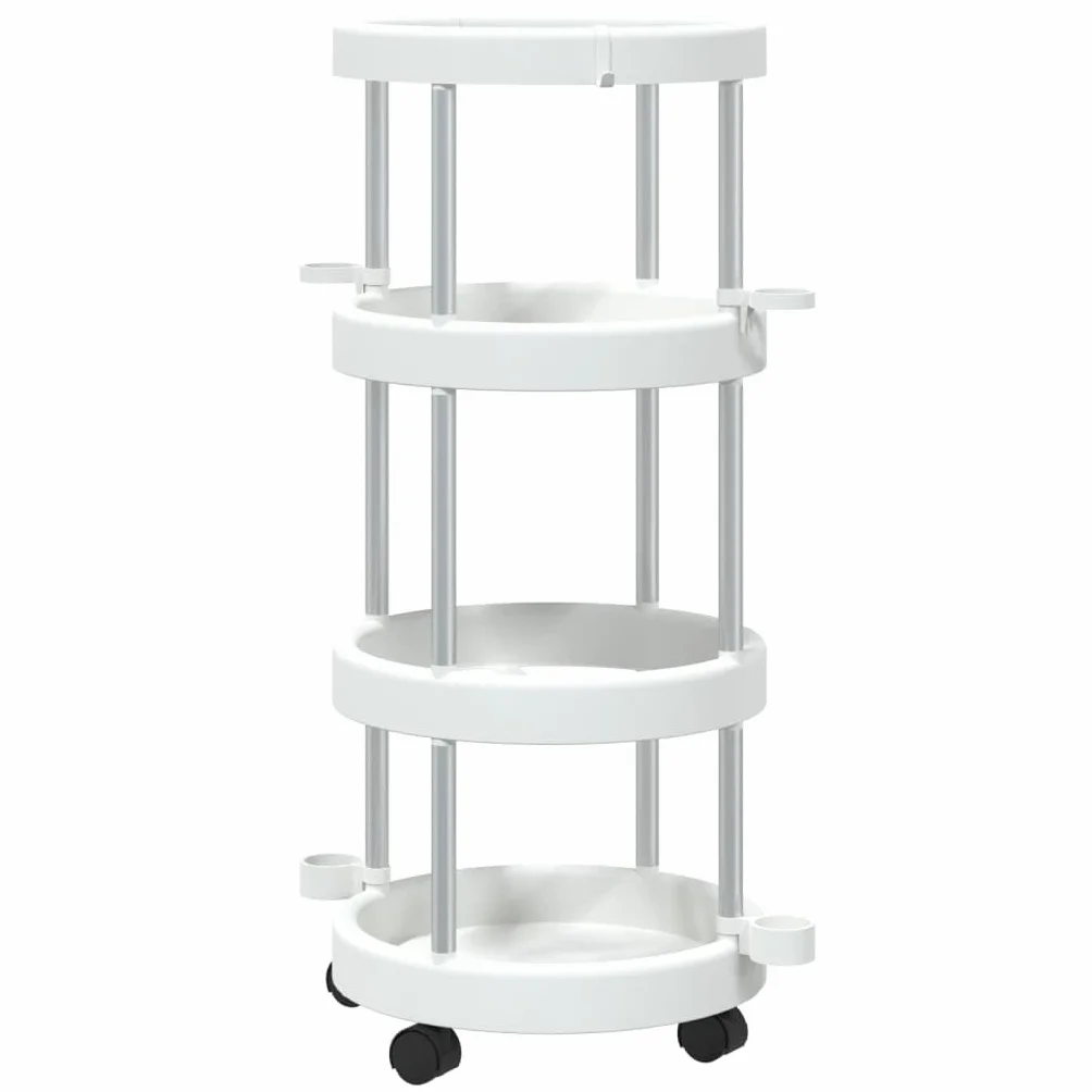Generico Carrello per la Pulizia con Cesti di Stoccaggio in Alluminio,Casa e Giardino,Forniture domestiche,Immagazzinamento e organizzazione,Contenitori per Uso domestico-344379