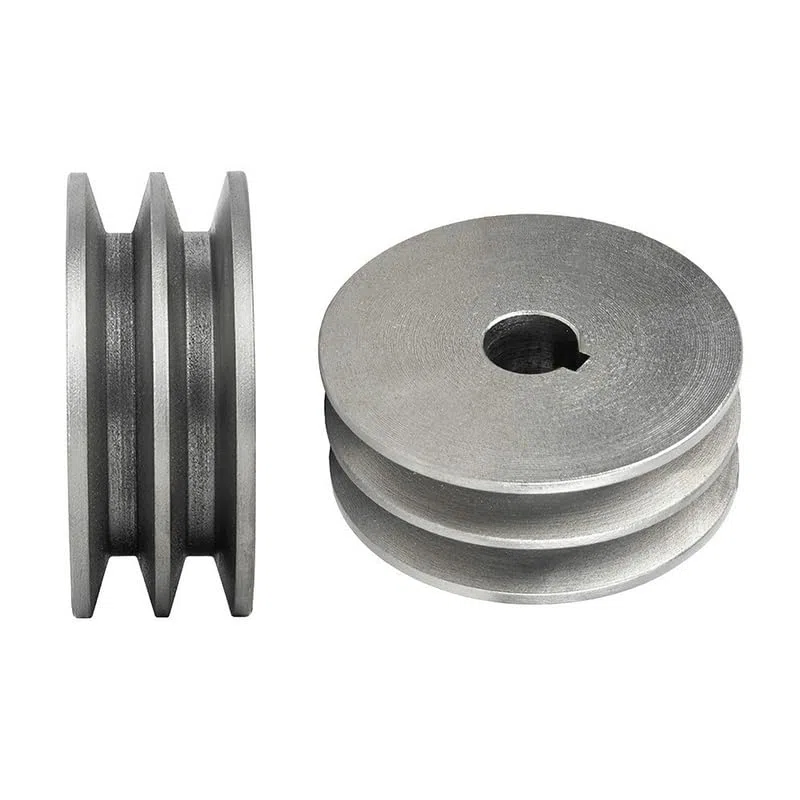 Puleggia a doppia scanalatura in ghisa, puleggia per cinghie trapezoidali, diametri 60 mm, 70 mm, 80 mm, 100 mm, 110 mm, 120 mm, tipo A, accessori per utensili elettrici (1, OD100MMXID22MM)