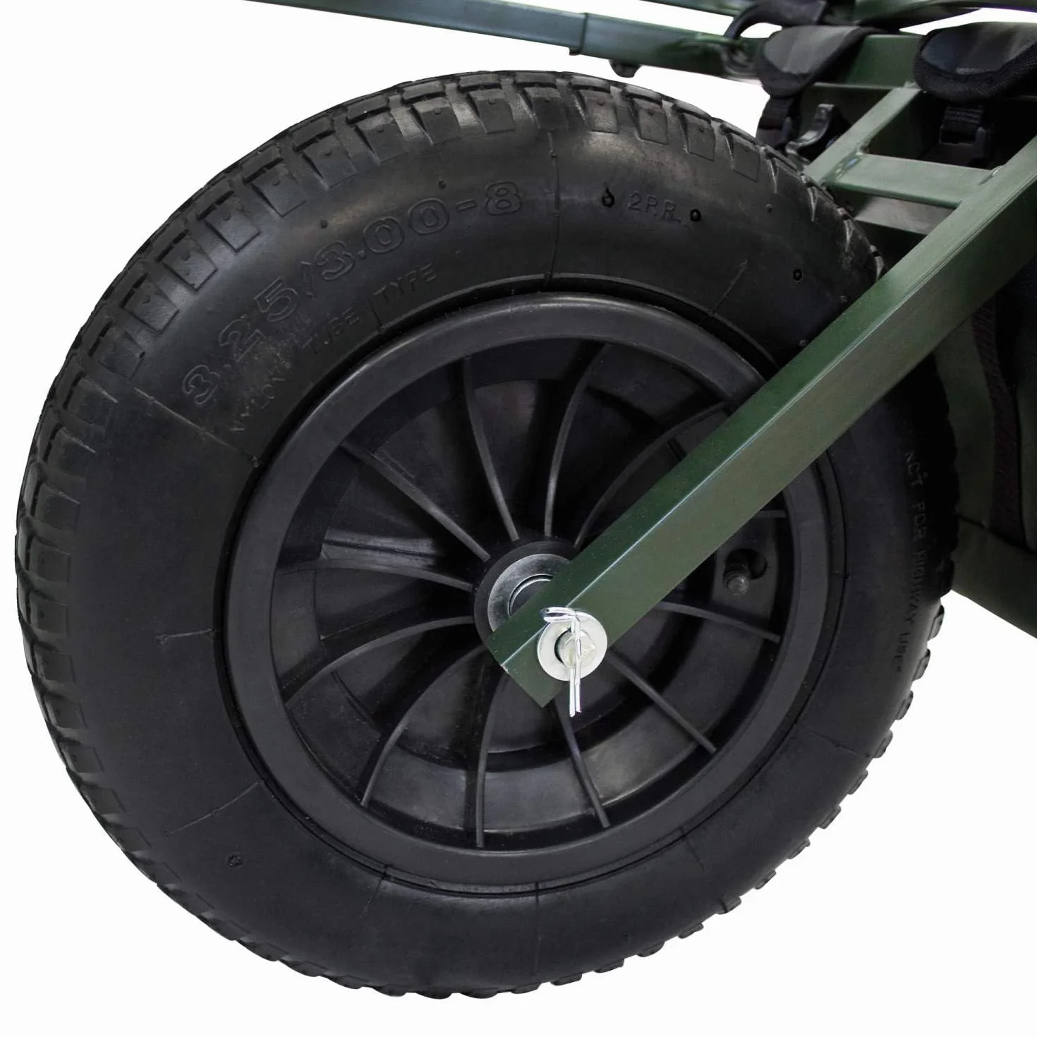 XXL Barrow - Carrello da pesca - Ruota in PU MAI Più forature - Smontabile - Regolabile - Include custodia 600Dn - Carrello per il trasporto - Carrello Viscar - Trolley - Telaio allungabile