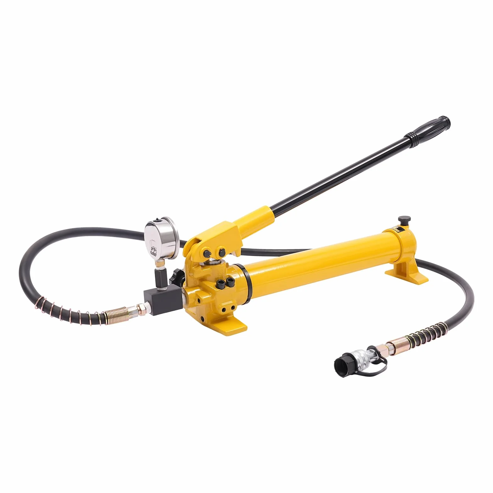 Pompa idraulica manuale CP-700 idraulica manuale con tubo da 1,9 m e manometro tubo flessibile per utensili idraulici