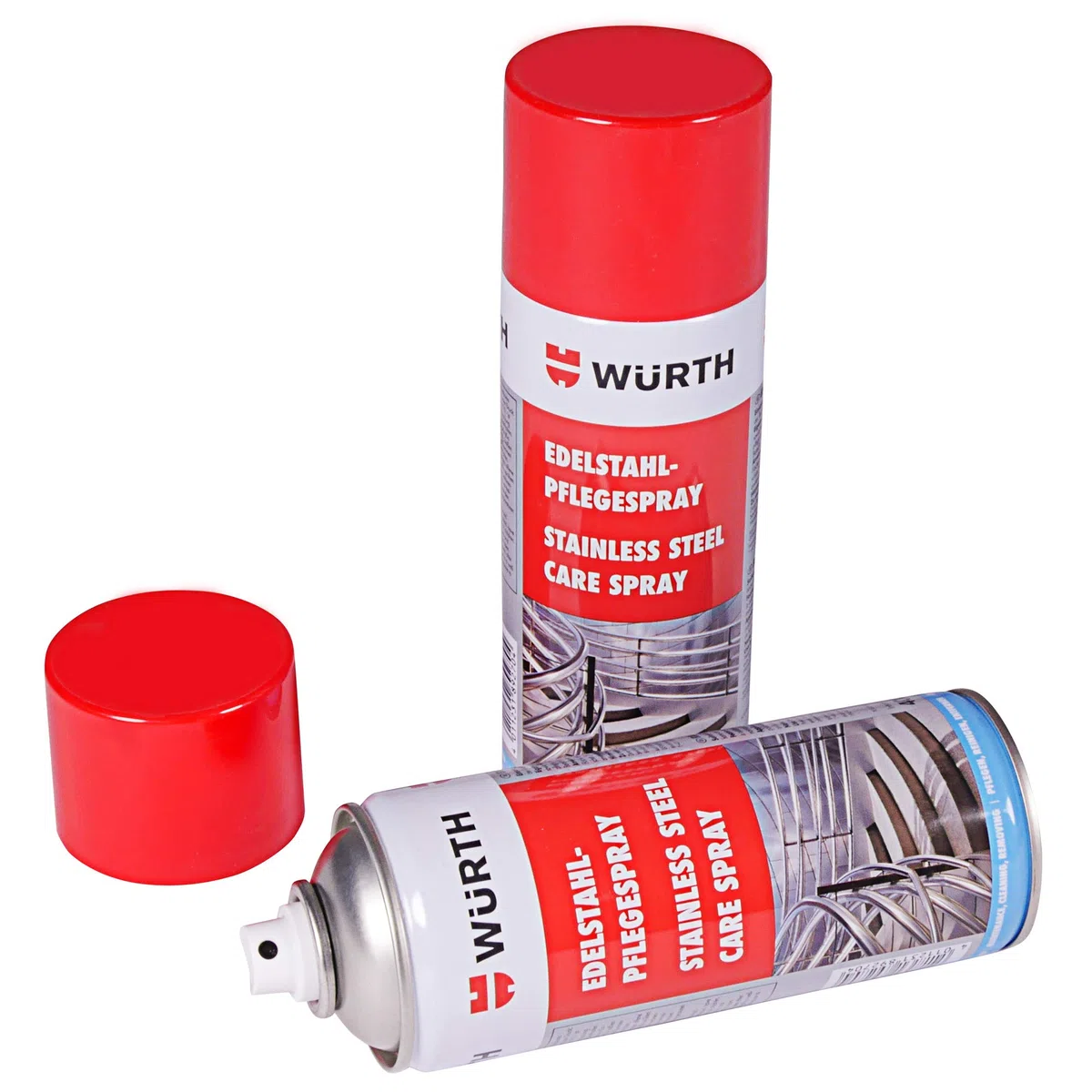 Würth, spray protettivo per acciaio inox, saBesto 400 ml in confezione doppia a prezzo di risparmio