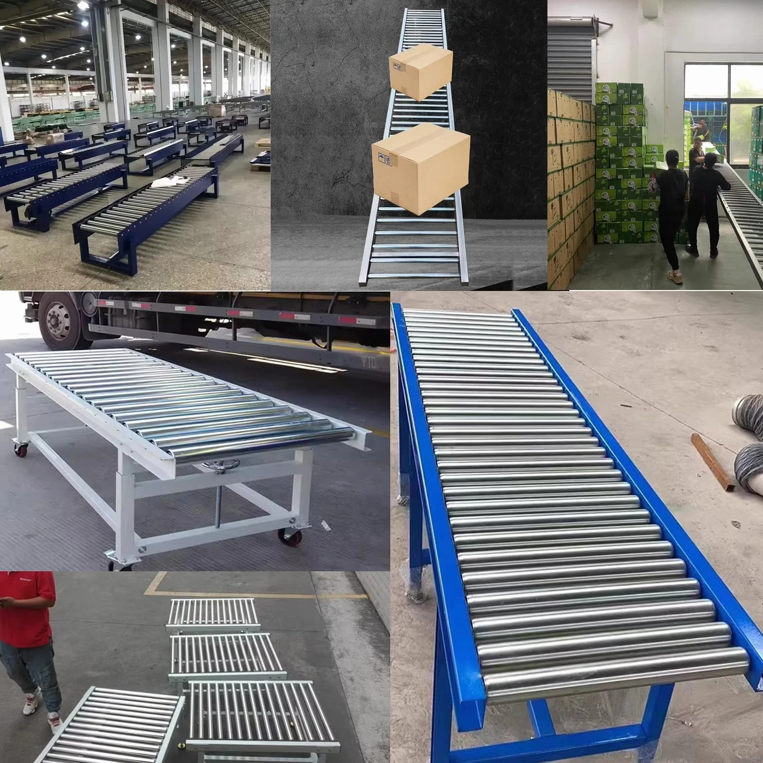 Nastro rullo trasportatore Rulli Trasportatori 50 X 500 Mm 600 Mm 700 Mm 800 Mm 400 Mm 300 Mm 250 Mm, Rulli Di Scarico Della Linea Di Flusso In Acciaio Inox Per Impieghi Gravosi(10 pack-Dia 2"/50mm,L