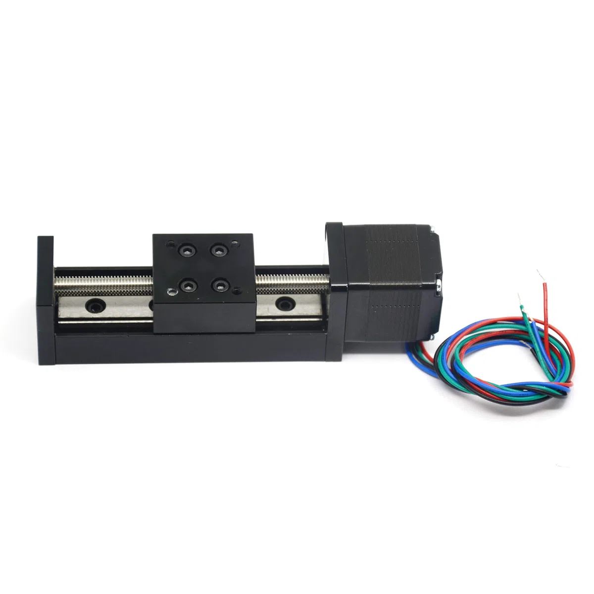 50mm Lunghezza di viaggio efficace Mini guida lineare guida vite di piombo T6x1 con NEMA11 motore passo-passo per DIY CNC Router parti X Y Z attuatore lineare fase